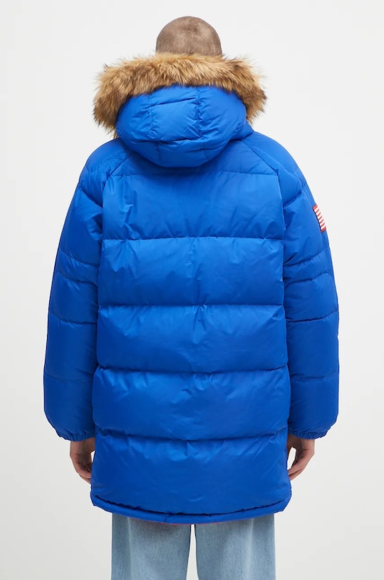 Ρούχα Αναστρέψιμο μπουφάν με επένδυση από πούπουλα Polo Ralph Lauren Ripstop-Rev Talvi Parka 710946045 μπλε