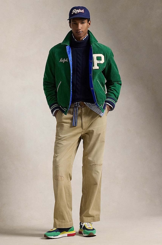 Bunda Polo Ralph Lauren 11 Wale vícebarevná 710944510