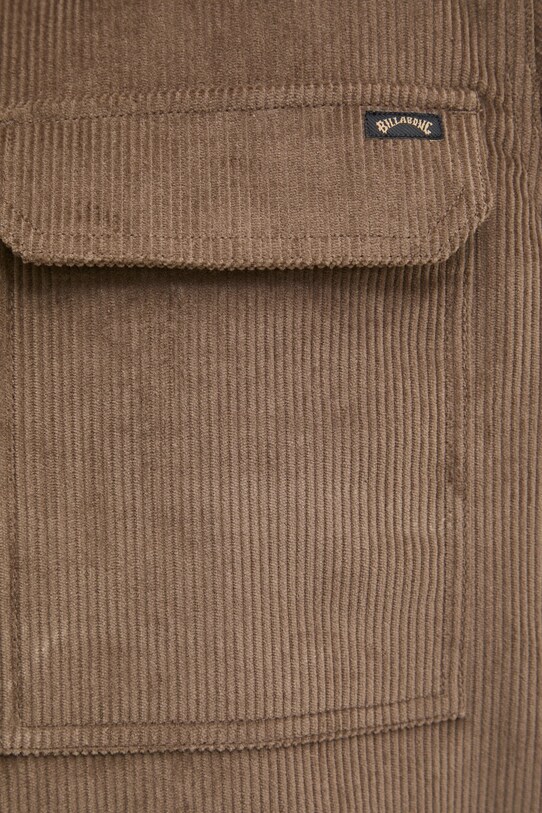 Billabong geaca din velur Barlow maro ABYJK00219