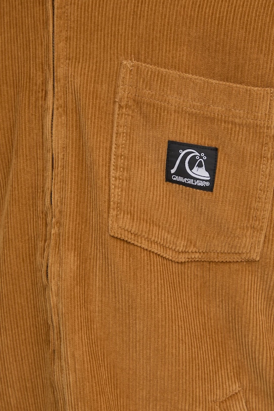 Quiksilver geacă cu aspect de cămașă Dna Sherpa Harrington EQYJK04064 galben