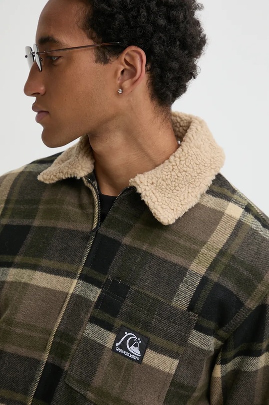 Quiksilver kurtka koszulowa Dna Sherpa Harrington brązowy EQYJK04064