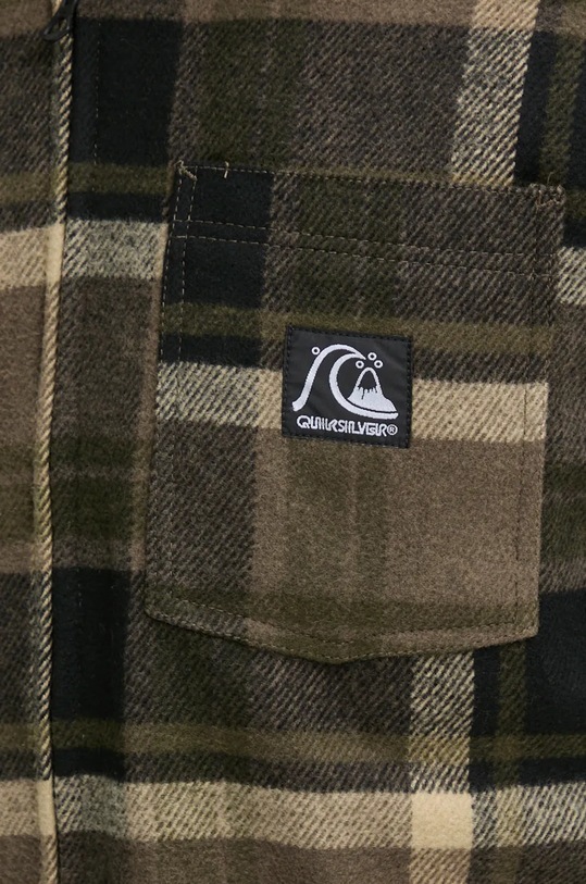 Quiksilver kurtka koszulowa Dna Sherpa Harrington EQYJK04064 brązowy