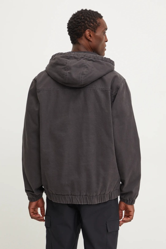 Oblečení Bunda Quiksilver Straight Out Hood Jacket EQYJK04099 šedá