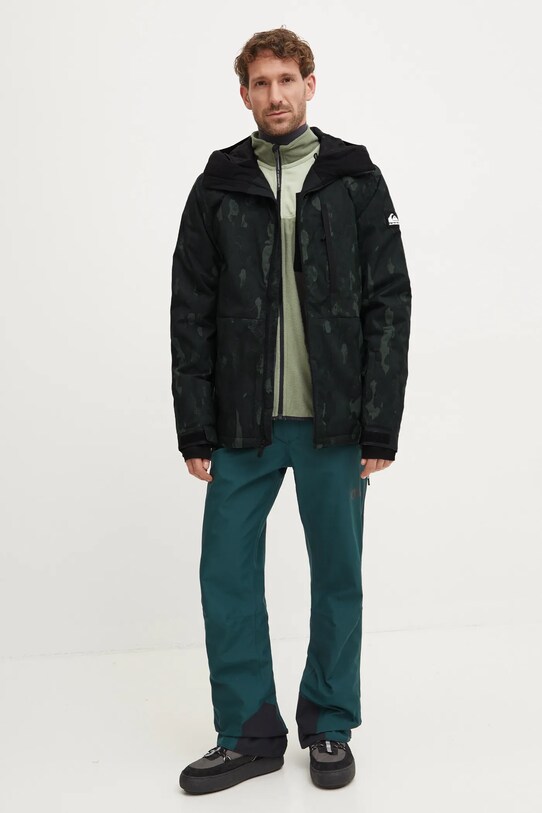 Quiksilver geaca Mission EQYTJ03479 gri AW24