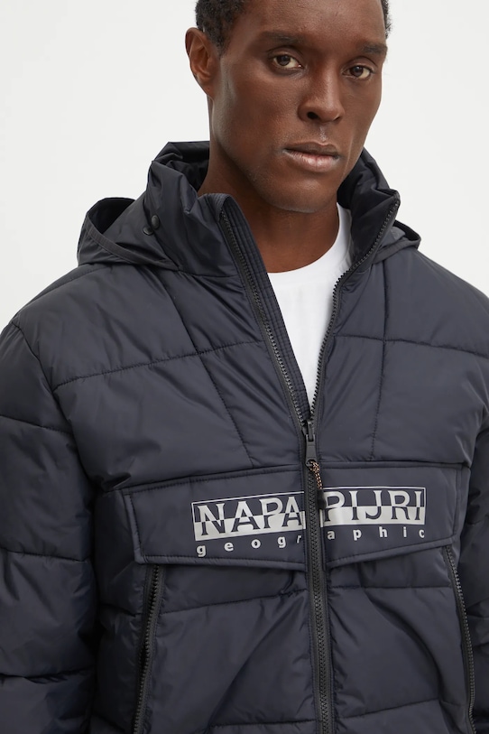 Μπουφάν Napapijri Rf Puffer Open μαύρο NP0A4I230411