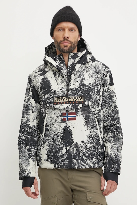 Яке Napapijri Rainforest Next лека изолация бежов NP0A4IKWF9O1
