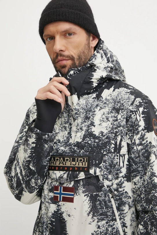 Яке Napapijri Rainforest Next бежов NP0A4IKWF9O1