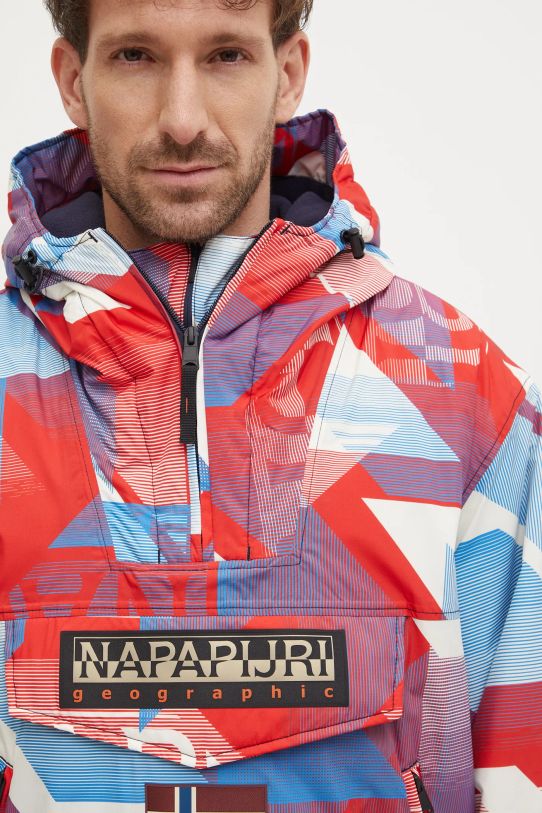 Napapijri giacca Rainforest Next rosso NP0A4IKWFCC1