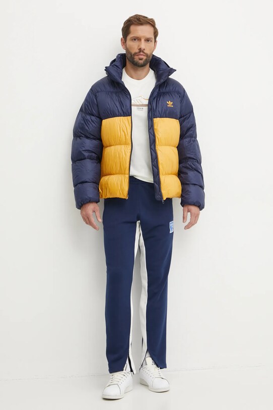 Пуховая куртка adidas Originals Down Regen Adic IW3451 тёмно-синий AW24
