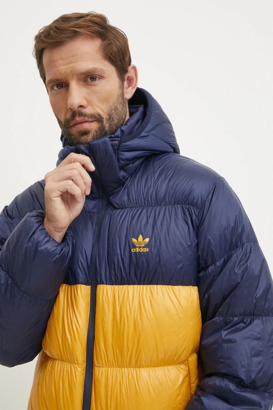 Пухова куртка adidas Originals Down Regen Adic темно-синій IW3451