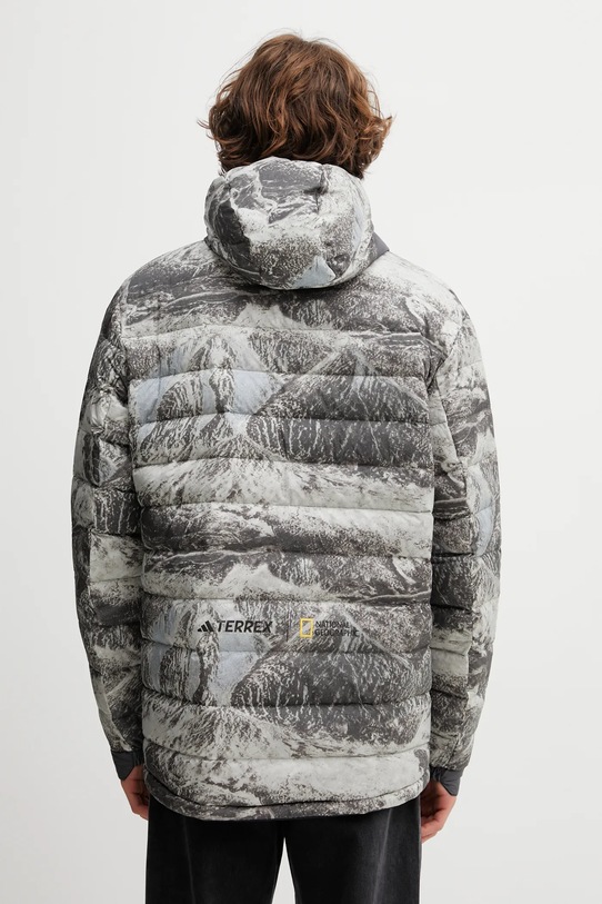 adidas reversible down jacket National Geographic Coldrdy Jacket gray IX7952