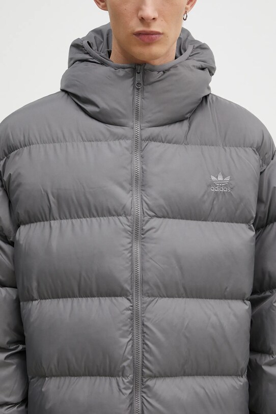 adidas Originals jacket Commercial Puff gray IY3398