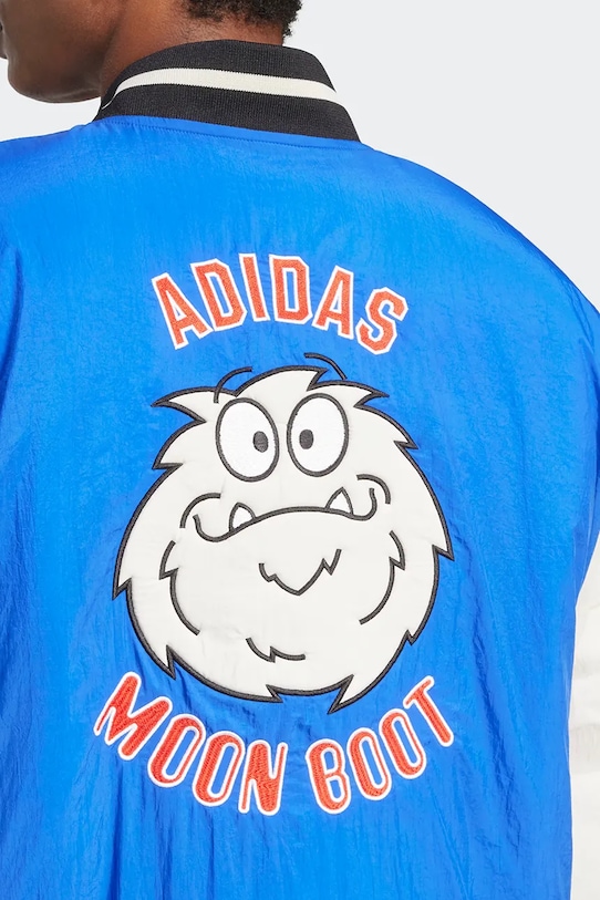 Bunda adidas x Moon Boot IY8048 modrá
