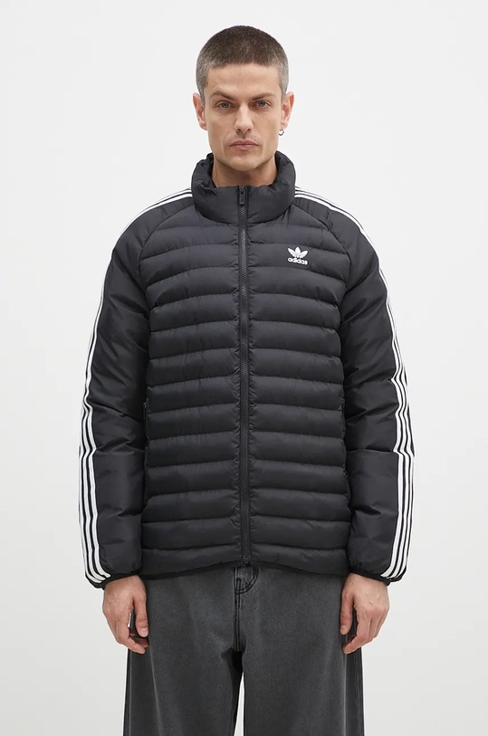 Μπουφάν adidas Originals Padded Coll μεταβατικό μαύρο IZ1835