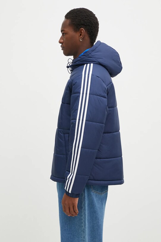 Μπουφάν δυο όψεων adidas Originals Adicolor Reversible Jacket JD9073 σκούρο μπλε AW24