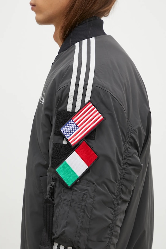 adidas reversible bomber jacket Juventus x NASA Jacket JE3130
