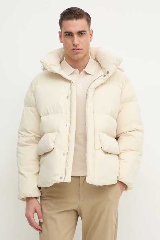 BOSS geaca cu captuseala bej 50524002