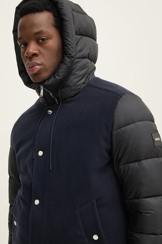 BOSS geaca 50525021 bleumarin AW24