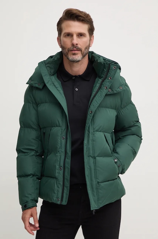Bunda BOSS zateplené zelená 50525243
