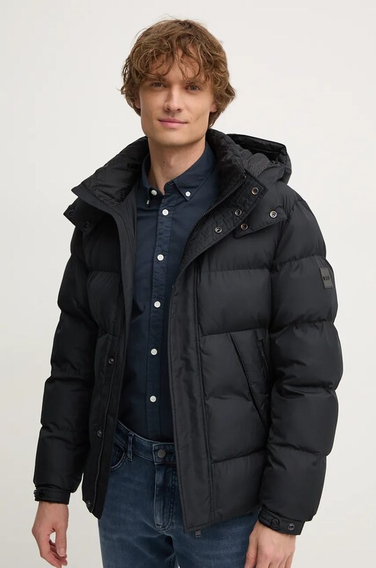 Jakna BOSS Planet friendly crna 50525243