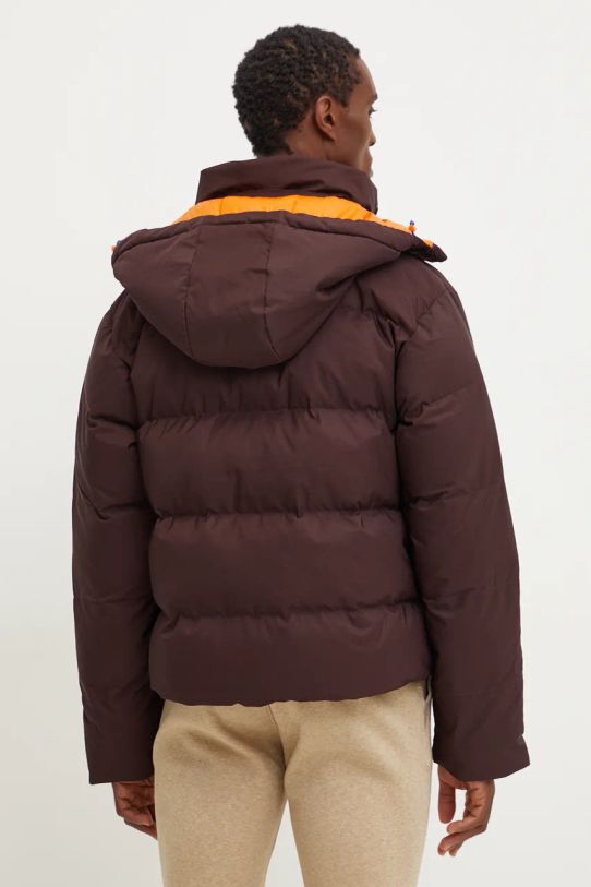 Îmbrăcăminte adidas Originals geaca de puf Prem Puffer Jacket JL9556 maro