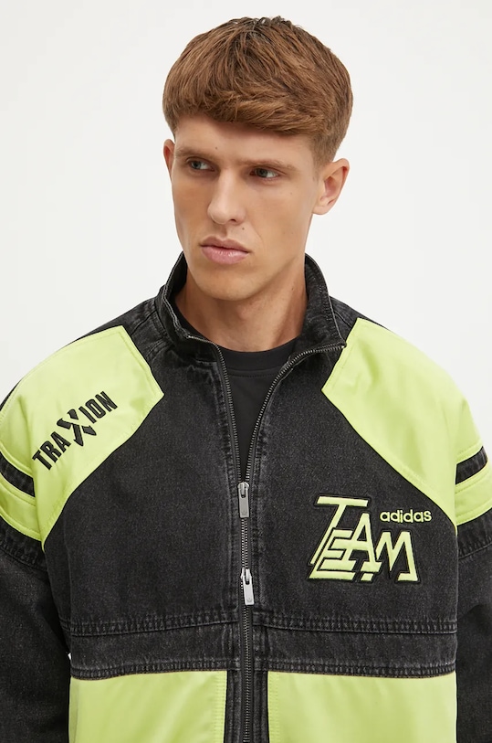 adidas Originals kurtka Moto Denim Jacket czarny JN0824