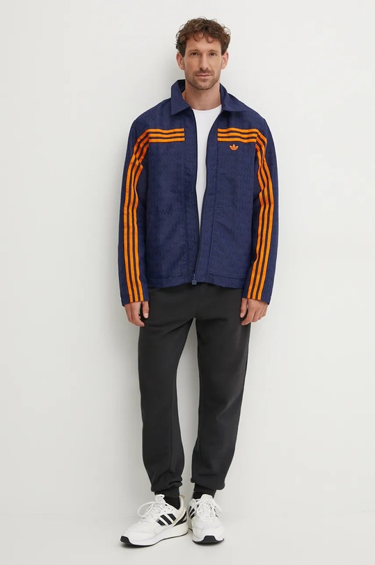 adidas Originals kurtka Club Jacket JN5959 granatowy AW24
