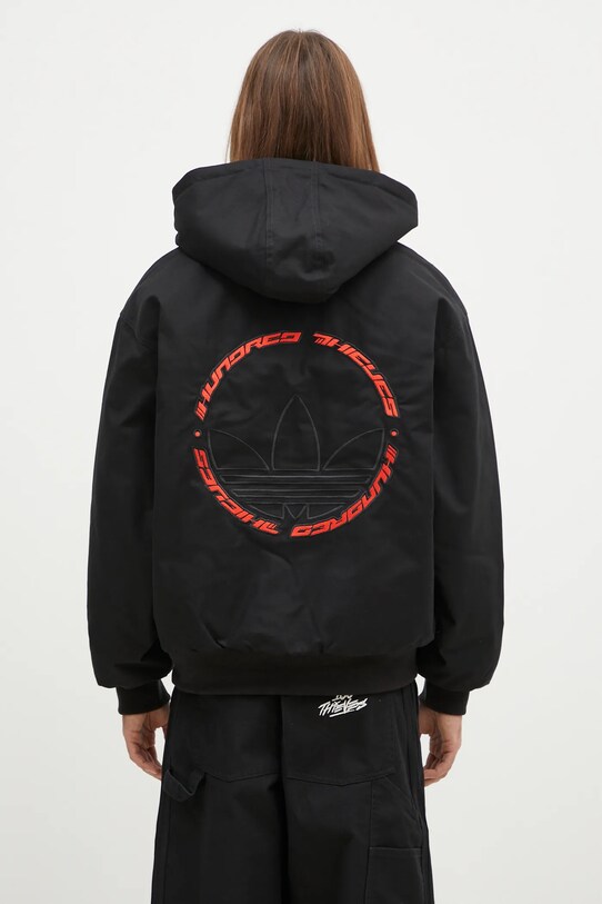 Clothing adidas Originals jacket 100 Thieves Jacket JP0817 black