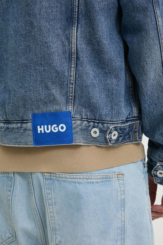 Джинсова куртка Hugo Blue 50527809 блакитний