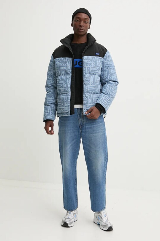 HUGO Blue kurtka jeansowa 50523921 niebieski AW24