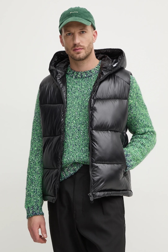 Vesta Save The Duck DEXTER zateplené čierna D80296M.LUCK19