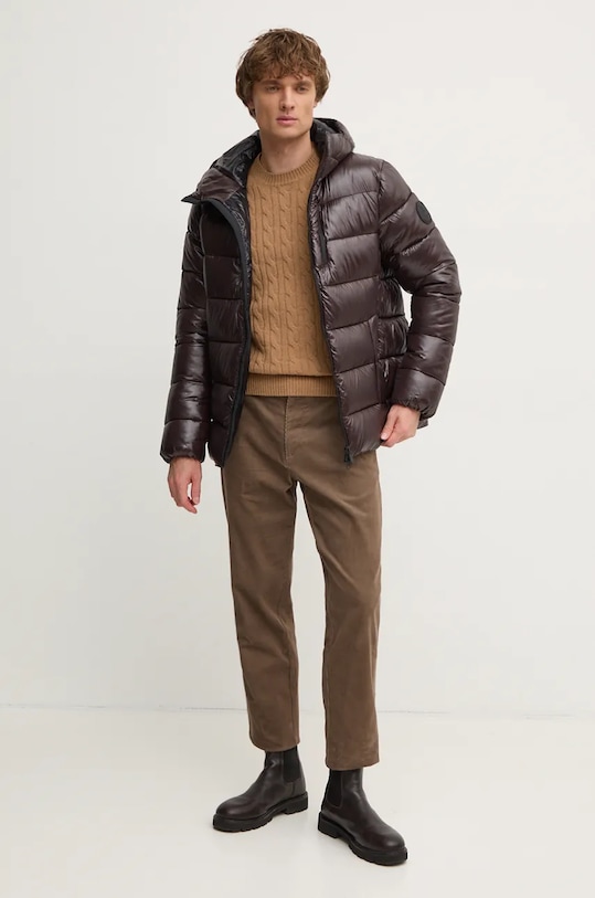 Save The Duck giacca MAXIME D30816M.LUCK19 marrone AW24
