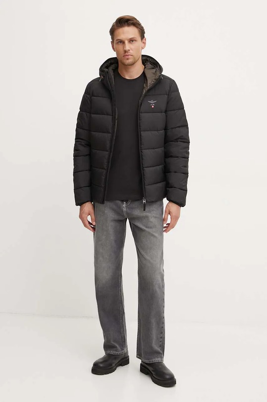 Μπουφάν Aeronautica Militare AB2184CT3375 μαύρο AW24