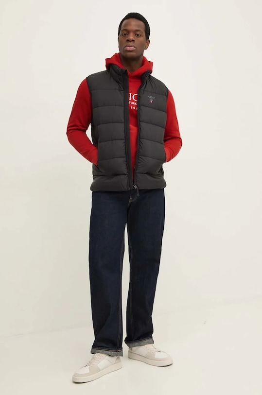 Aeronautica Militare vesta AB2185CT3375 negru AW24