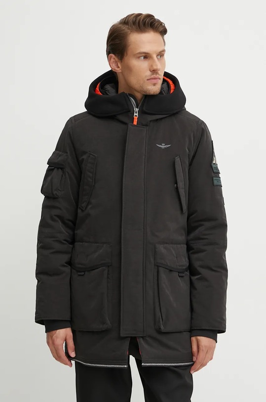 Яке Aeronautica Militare черен AB2195CT3431