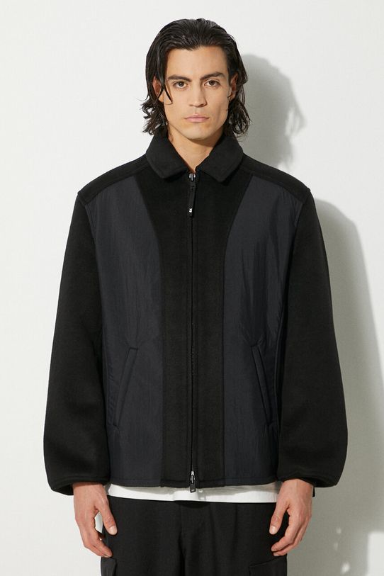 Y-3 giacca in lana Melton non isolato nero IW7505