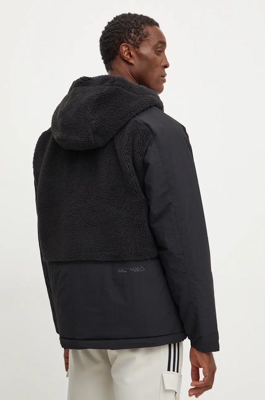 Ρούχα Μπουφάν adidas City Escape IS9053 μαύρο