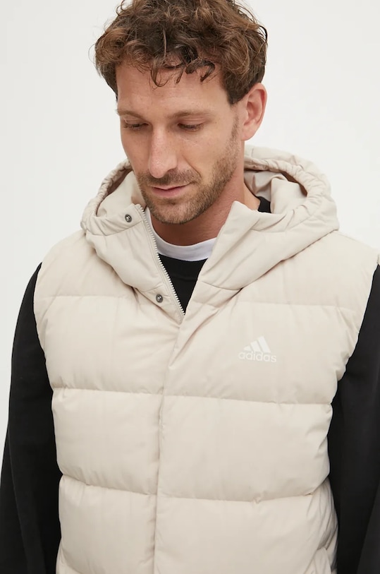 Páperová vesta adidas Helionic béžová IX8857