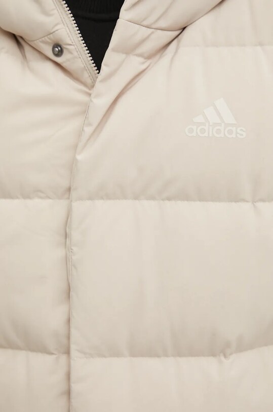 Пуховая безрукавка adidas Helionic IX8857 бежевый