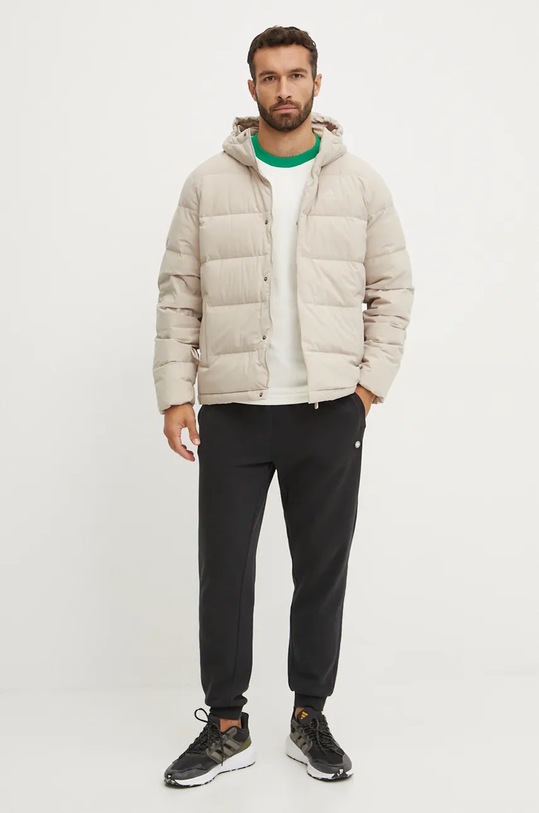 adidas kurtka puchowa Helionic IZ4702 beżowy AW24