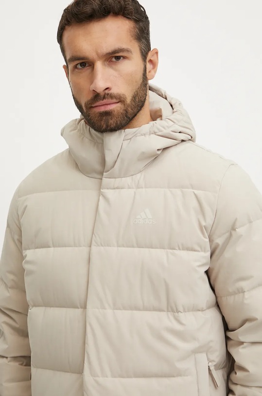 adidas kurtka puchowa Helionic beżowy IZ4702