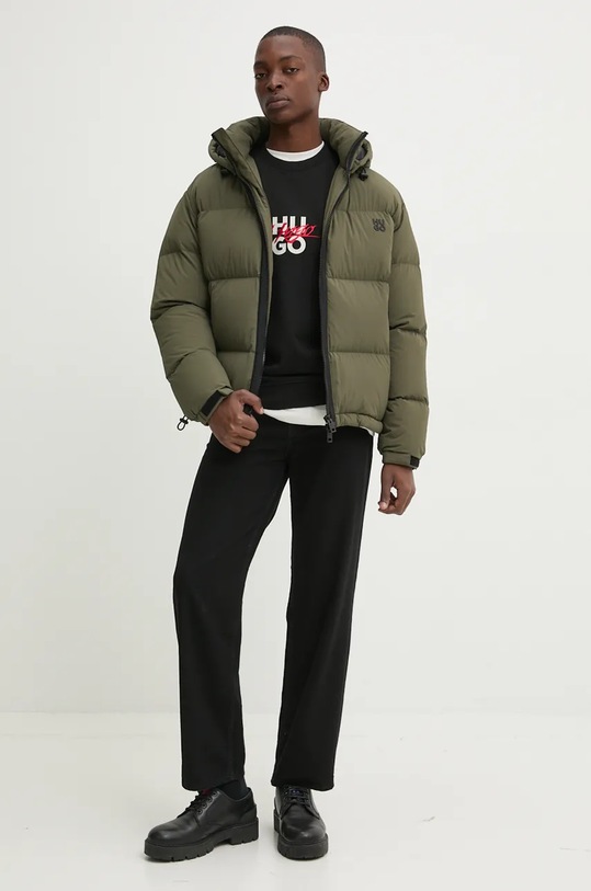 Pernata jakna HUGO 50522935 zelena AW24
