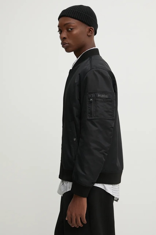 Bomber bunda HUGO černá 50521456