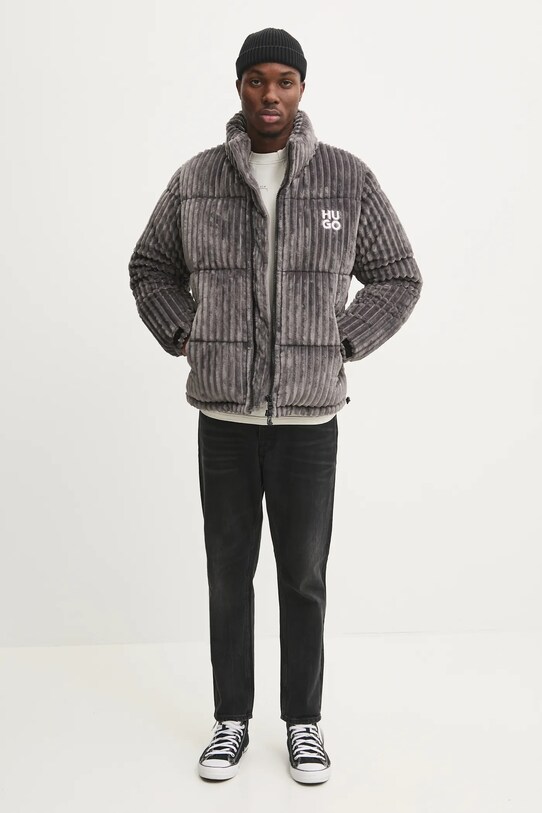 HUGO kurtka 50521464 szary AW24