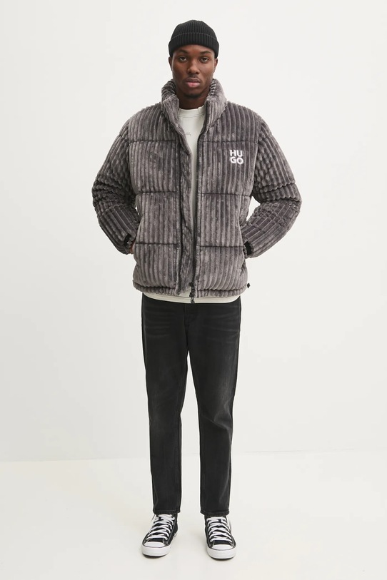 HUGO kurtka 50521464 szary AW24