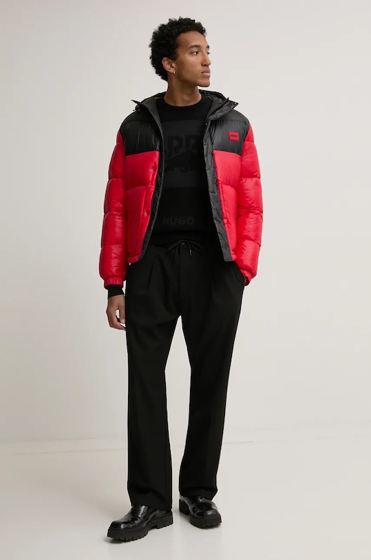 Bunda HUGO 50525210 červená AW24