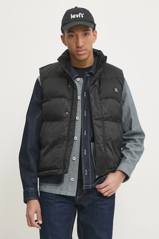 Prsluk HUGO Planet friendly crna 50525366