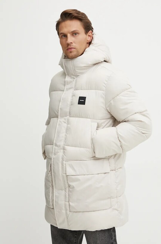 Calvin Klein kurtka pozostałe beżowy K10K113465