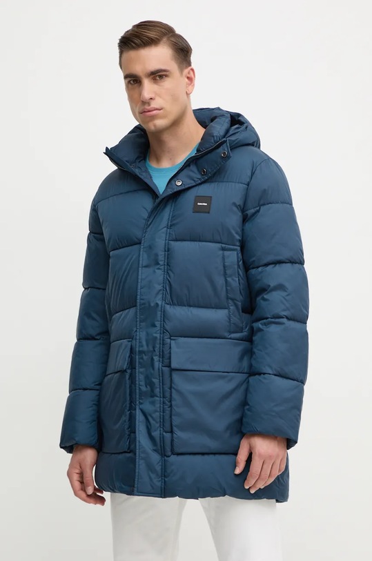 Куртка Calvin Klein с утеплением голубой K10K113465