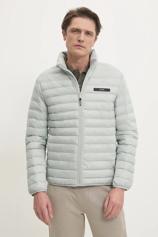 Куртка Calvin Klein злегка утеплена сірий K10K113474